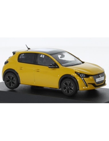1:43 PEUGEOT 208 GT PACK 2022 FARO YELLOW